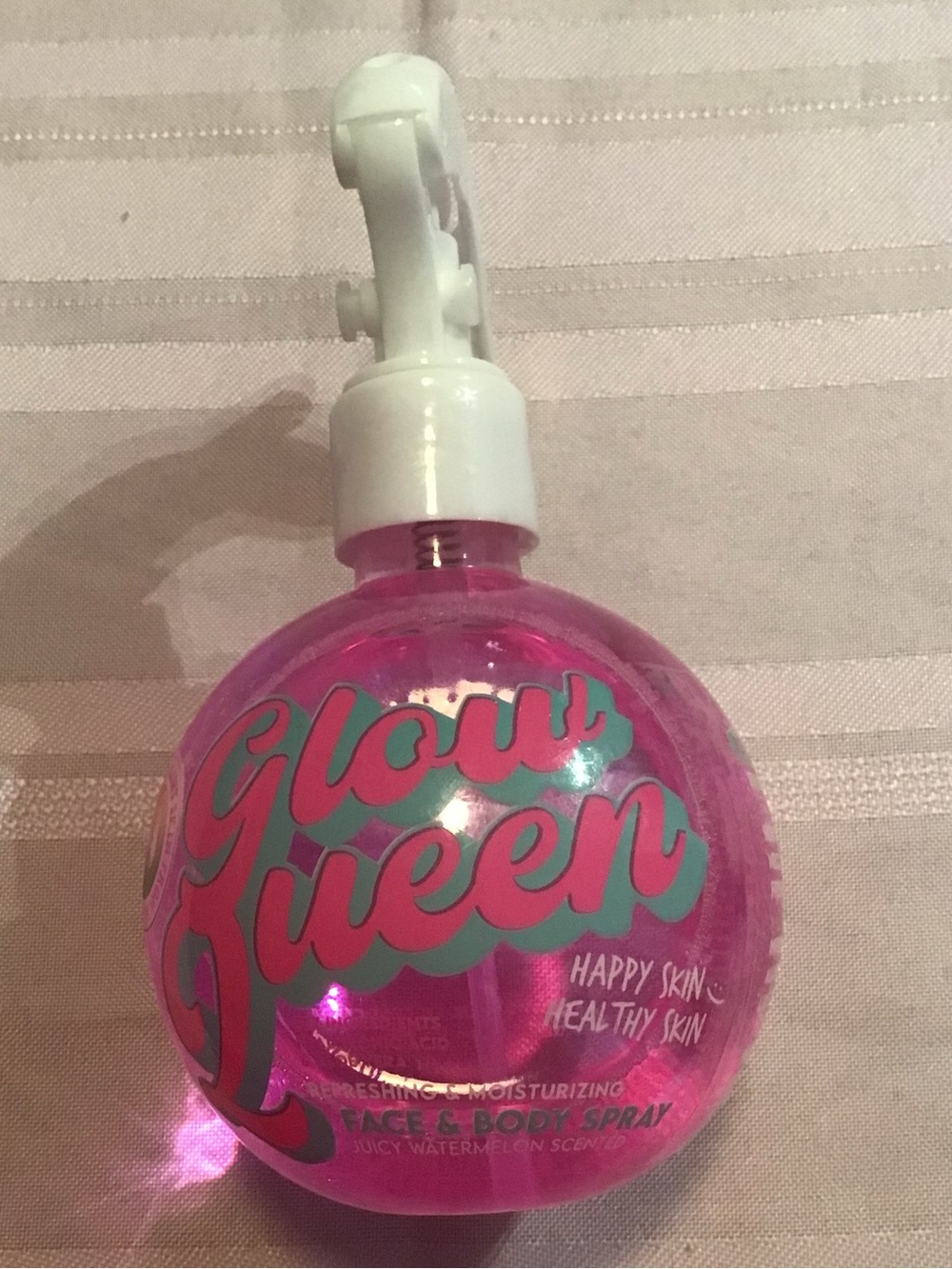 Glow Queen Watermelon Pink Face & Body Spray